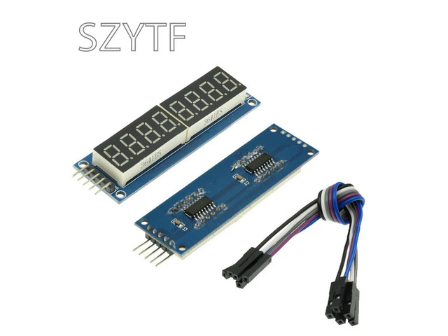 8-Bit Nixie Tube Display Board with 74HC595 Driver IC