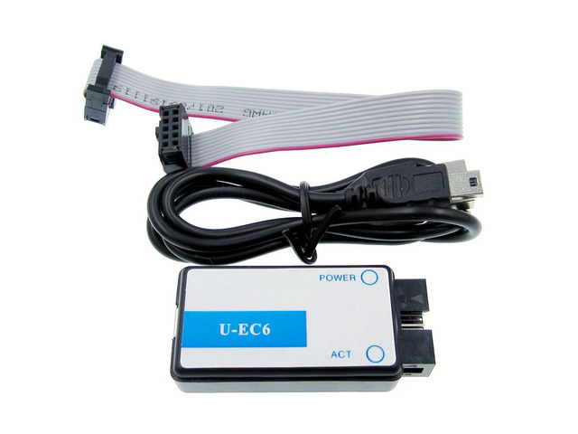 1pcs Simulation Downloader U-EC6 EC5 C8051F MCU USB Interface Debugger Programming