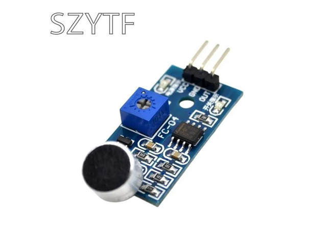 microphone head Sound intensity voice switch sensor module for