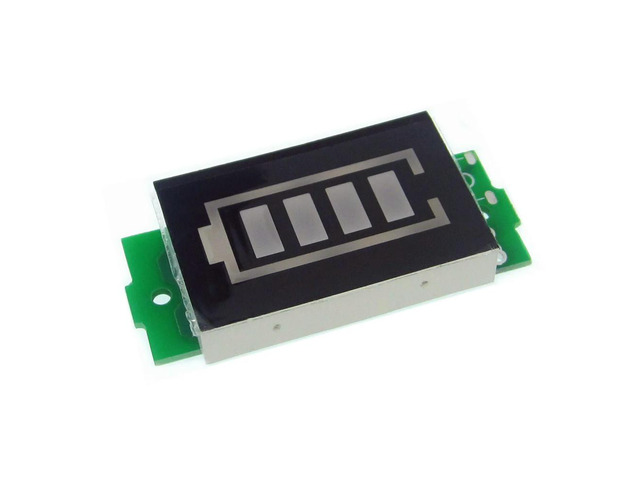 3S 3 Series Lithium Capacity Indicator Module 12.6V Blue Display Electric Vehicle Power Tester Li-po Li-ion