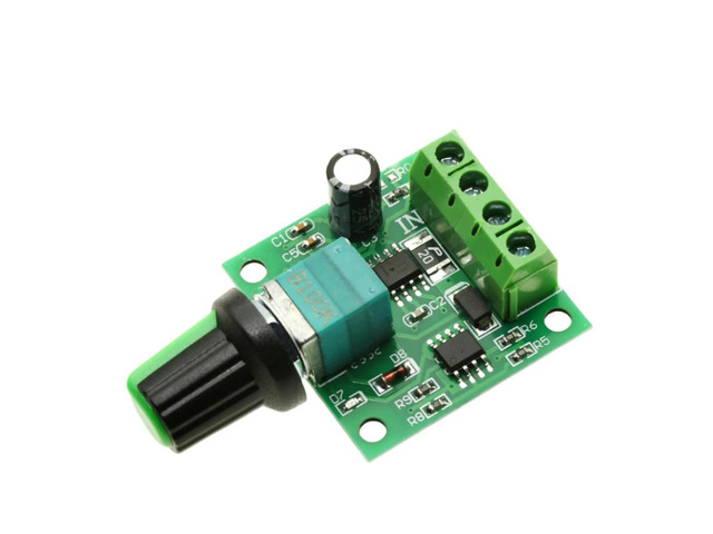 PWM DC Motor Governor 1.8V 3V 5V 6V 12V 2A Speed Switch Switch Function 1803BK