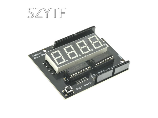 4-Bit 7-Segment Digital Tube Display Module, 5641 Digit Shield for Common Cathode LED Display DIY Electronics