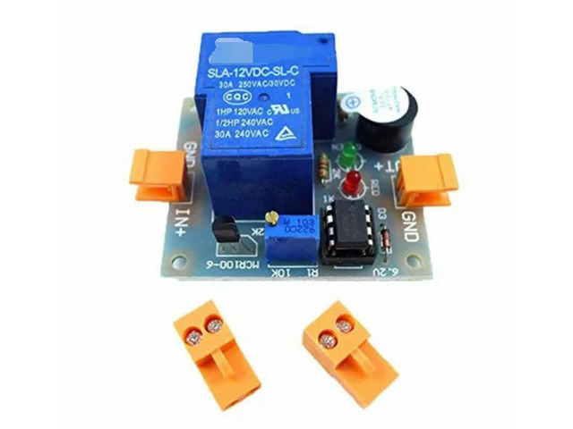 Accumulator Sound Light Alarm Prevent Over Discharge Controller 12V Low Voltage