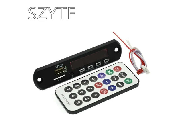 MP3 WMA Decoder Board Audio Module USB TF Radio Bluetooth-compatible Music Car MP3 Player With Remote Control