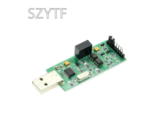 High-speed isolation USB to TTL serial power supply optocoupler isolation 3.3V 5V TTL output CH340 module