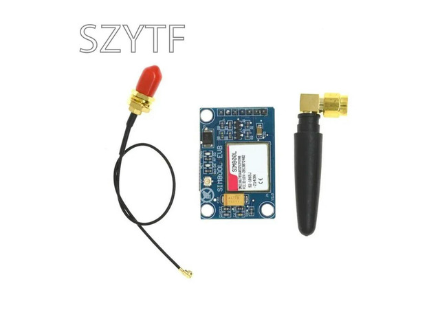 SIM800L V2.0 5V GSM GPRS MODULE Quad-Band W / Antenna Cable Cap