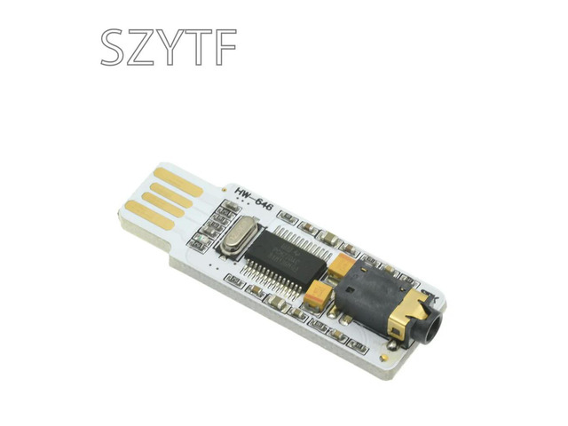Mini USB Sound Card PCM2704 DAC Decoder Board From Drive Suitable For Notebook PC Computer
