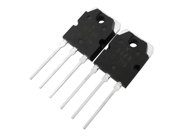 10pair 2SD718 2SB688 Transistor (10 x D718 + 10 x B688)