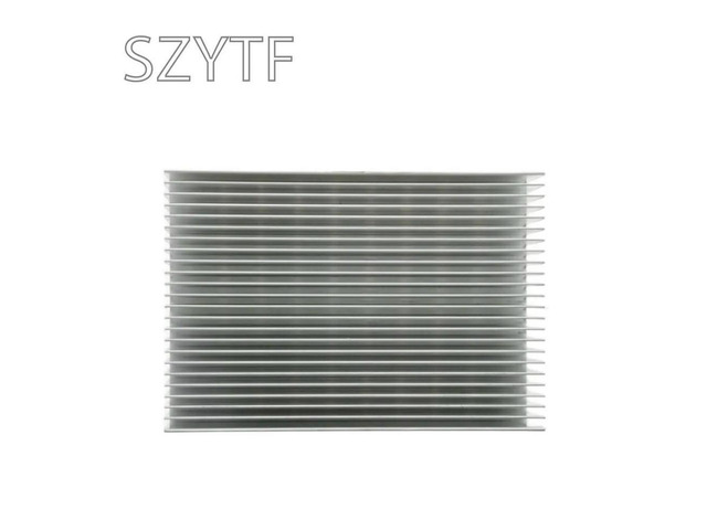 High Power Electronic Heatsink Radiator Cooler Radiator Aluminum 100Ã—69Ã—37MM Heat Sink Fins Fine-toothed