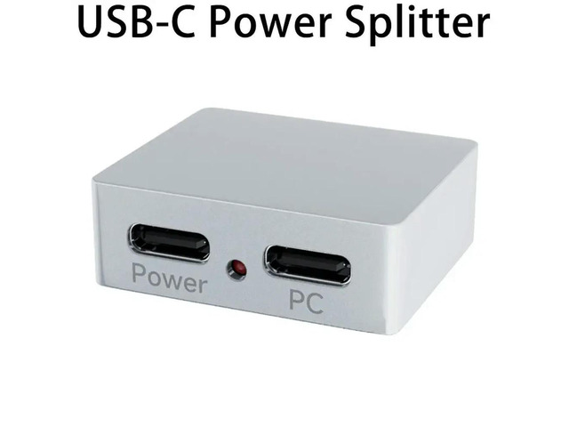 Raspberry Pi PiKVM Type-C Power Data Splitter reverse power supply protection For CarPlay Android Auto & Industrial Control