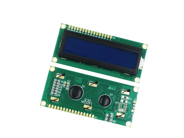 10PCS/LOT 1602 blue screen LCD1602 LCD 1602 blue screen with backlight LCD display 1602A 5V
