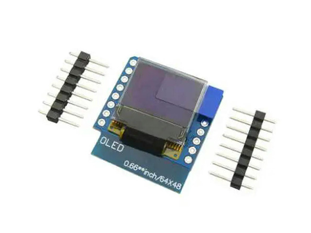 5pcs 0.66' inch 64X48 IIC I2C OLED LED LCD Dispaly Shield Compatible