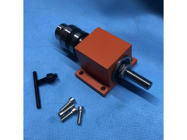 Polished, clamp shaft (1-10mm capacity), B12 mini high precision drill bit rotating spiral - non-powered drilling