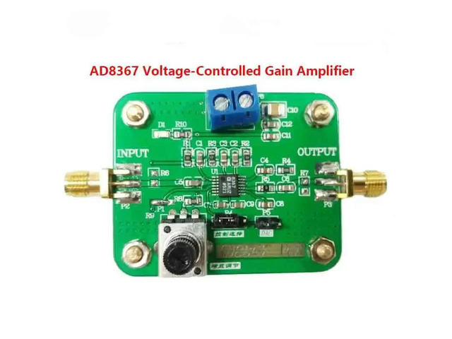AD8367 Module Authentic Guarantee 500MHz 45dB Linear Variable Gain Amplifier function demo board