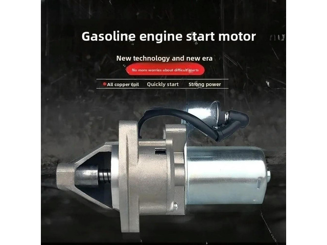 Electric Starter Motor for Small Engine Generator 168F 170F 177F 188F 190F GX160 GX390 2kW 5kW 8kW