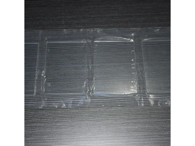 Protein gel electrophoresis tank fittings flat recessed glass plate 101 * 73mm
