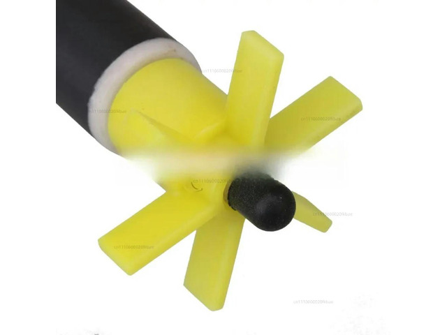 BQLZR 2 Pieces Yellow Filter Parts Impeller 1.6cm Plastic for Aquarium Water Submersible Pump Rotor Garden Pool Accessories