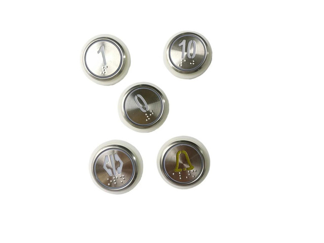 Elevator Push Button With Braille A3N18489 A4N18639 Lift spare parts