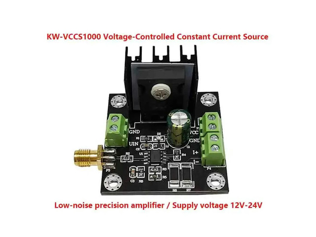 Voltage Controlled Constant Current Source Module High Power Current Source High Linearity Laser LED Constant Current Drive Elec