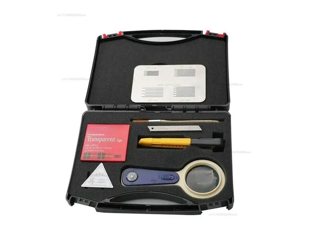 4in1 cross-hatch plate Hundred grid Adhesion tester SISI Cross Cutting Rule