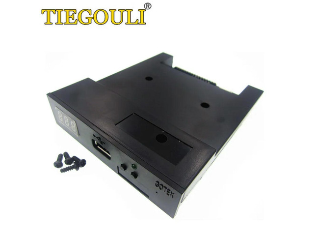1SET 2017 Version SFR1M44-U100K Black 3.5' 1.44MB USB SSD FLOPPY DRIVE EMULATOR
