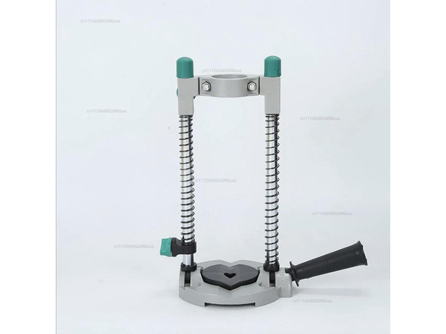 Precision Guide Pipe Drill Stand, Drill Guide with Adjustable Angle and Removable Handle, DIY Tool