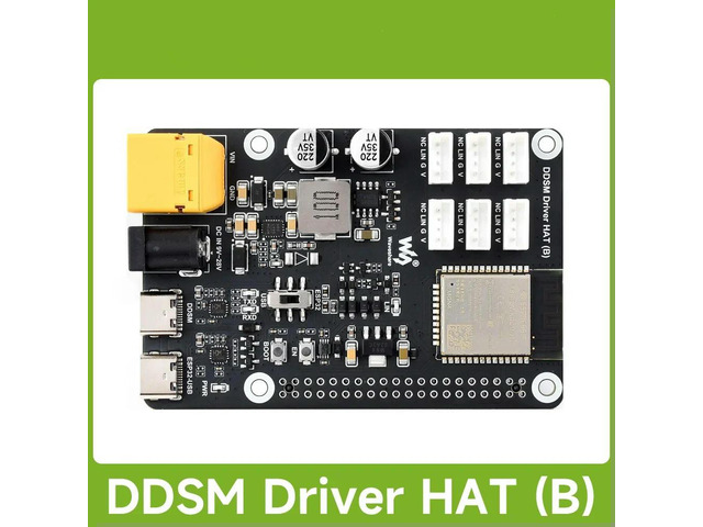 Waveshare Direct Drive Servo Motor Driver Board (B), Integrates ESP32 and Control Circuit, 2.4G Support