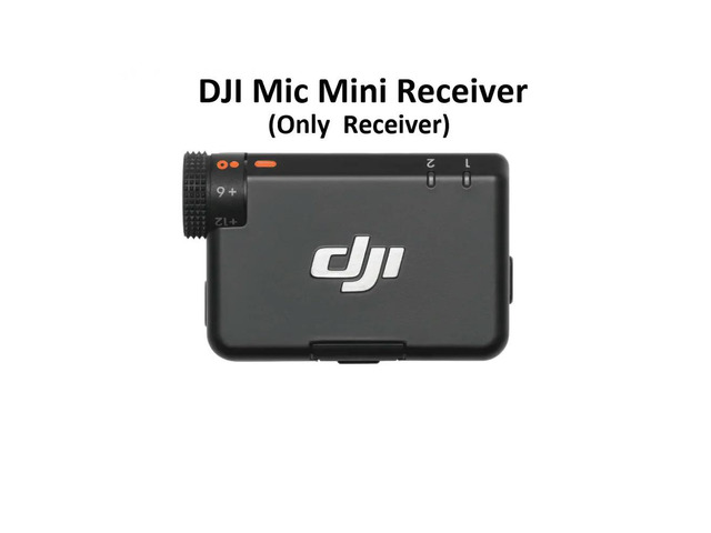 Mic Mini Receiver Mic Receiver- Genuine OEM Replacement Microphone Receiver Standalone Unit