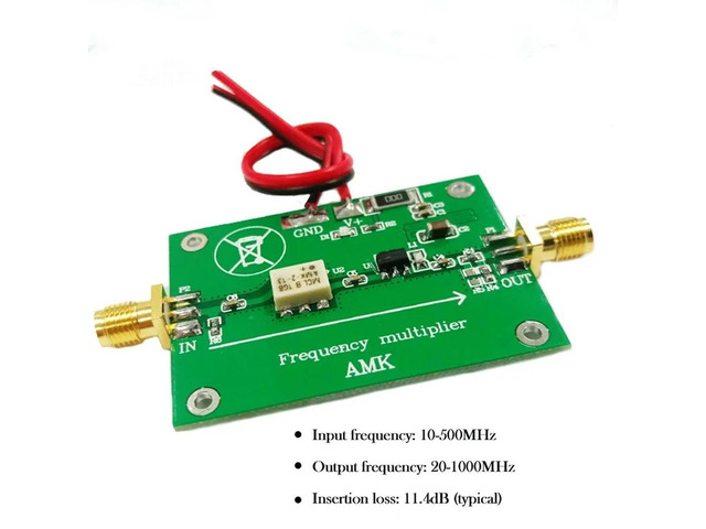 AMK-2-13 Double Frequency Multiplier 50 20-1000MHz Output Passive Multiplier Designed with MINI Device