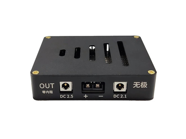 CNC Case 5V-25V 20A HIFI Power Filter Suitable for Switching Power Supply NAS Sound Card DAC Heaphone Amplifier