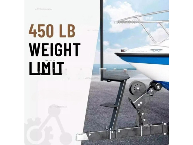 Trailer Universal Step Marine Trailer Pedal 2-Step/3-step Trailer Ship Step Ladder Universal Steps Marine Pedals