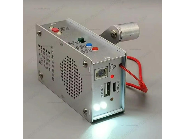 Hand crank generator Multifunctional radio igniter Flashlight USB charging