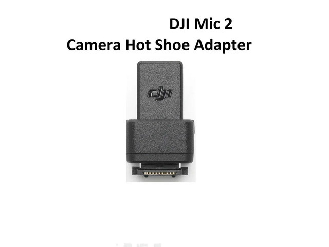 Mic 2 Camera Hot Shoe Adapter for The MIc 2 Receiver Is Connected With the MI Hot Shoe Interface of Camera.