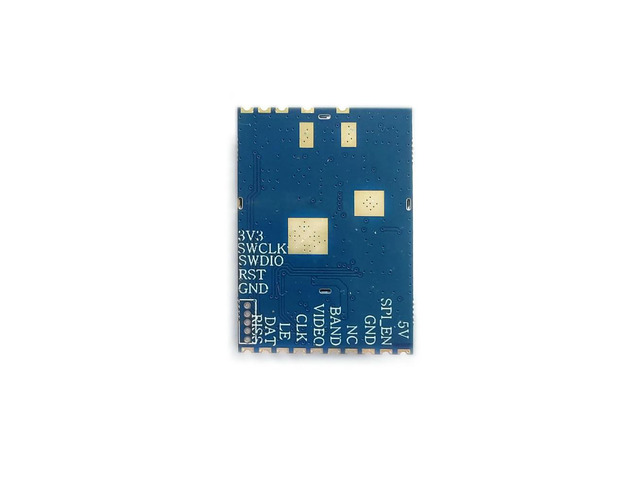 RCMOY 7.2GHz Video Receiver Module RX7500 6000~7500MHz 6SPI signal level 3.3V, up to 100K rate For RC Model Parts