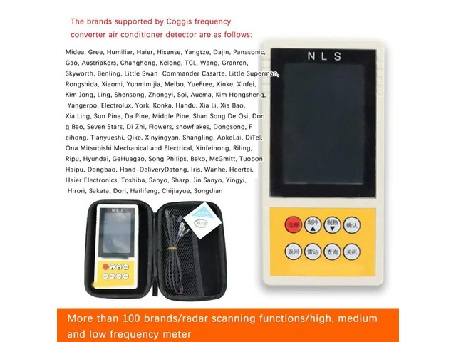 Multi-Brand Universal Frequency Converter Air Conditioner Detector Internal And External Unit Maintenance Instrument