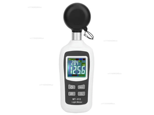 MT-912 Mini Digital Illumination Meter, Automatic Illumination Meter, Photometer