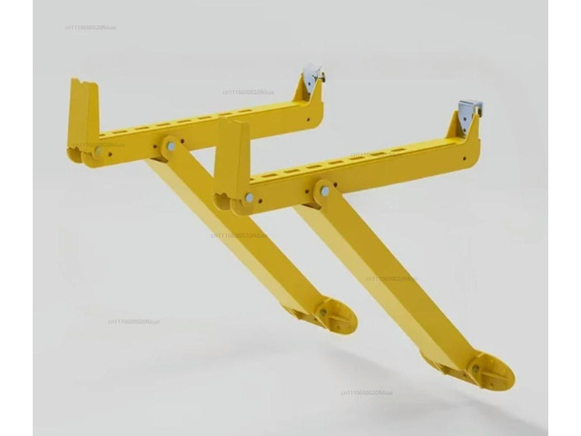 Air conditioner indoor unit disassembly tool hanger, indoor unit installation and maintenance frame accessories
