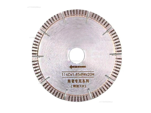 116Dx1.8Tx8Wx20MM Diamond Saw Blade Marble Stone Ceramic Tile Cutter Saw Blade For Wandeli QX QXZ Tile Cutting Machine 10PCS
