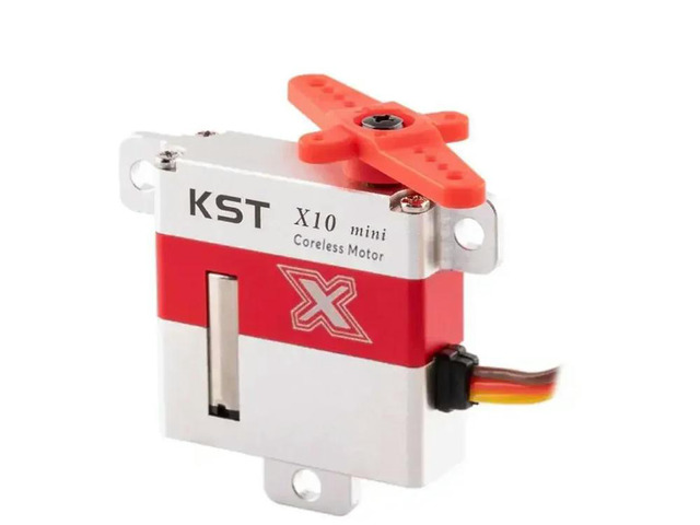 KST X10 Mini V8.0 Digital l Gear Servo 7.5kg 0.1sec for RC Airplane Gliders F3J, F3B, F3F wing and flap installations