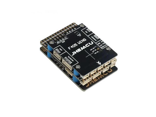 JHEMCU F405 Wing Flight Controller for INAV, Built-in Baro Gyro OSD Blackbox BEC for RC Airplane Fixed Wing Accessories
