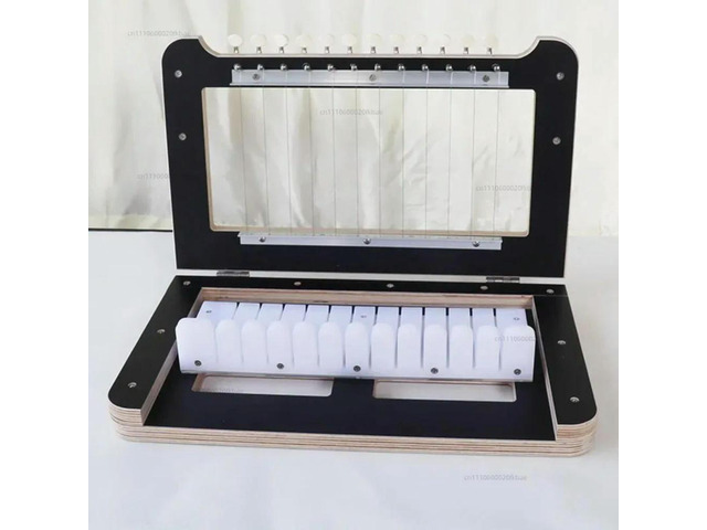 Accurately cut 1-inch bamboo soap slicer, hand-made soap with multiple wires, manual soap cutter cut 1-12 strips accurately
