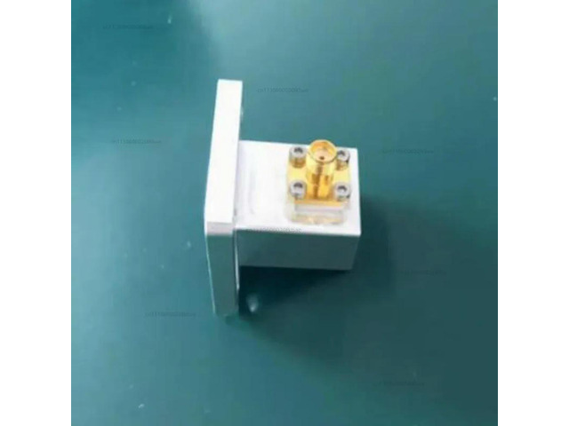 For BJ120 (WR75) waveguide to coaxial transition 9.84-15GHz low VSWR 1.2