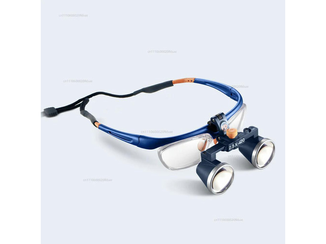 FD-503G 2.5X/3.5X Two-way Screw Thread Loupe Binocular Galileo Frame Loupe Magnifier Glasses Work distance 420MM Y