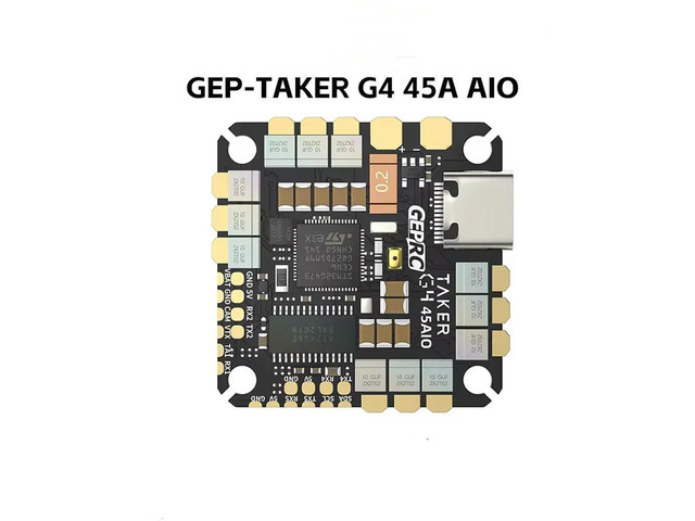 GEPRC TAKER G4 45A AIO Baro OSD G473 Flight Controller BLHELIS 45A ESC FET Directly 2-6S for FPV Freestyle Cihoop