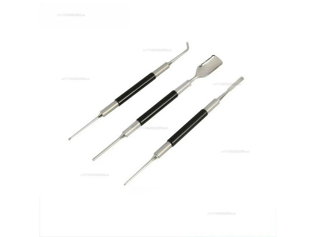 3-Piece set of sharp pen tip latte needles 304 stainless steel Multi-specification coffee engraving