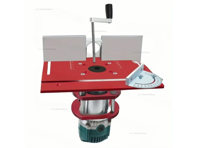 Woodworking Special Lifting Flip-flop Base Work Table Slotting Trimming Chamfer Milling Table Trimming Machine