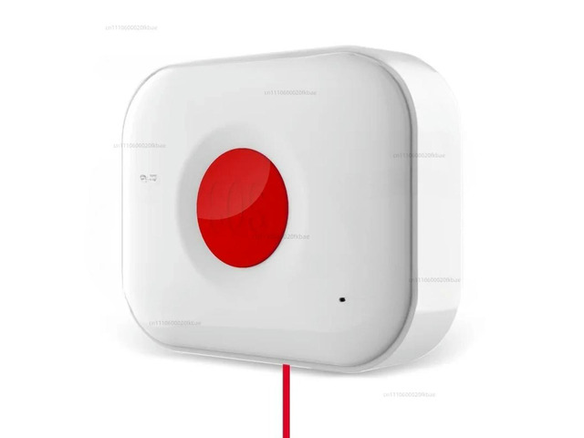 4G Two Way Voice Call SOS Emergency Alarm with Pull Rope for Elderly Home Safety