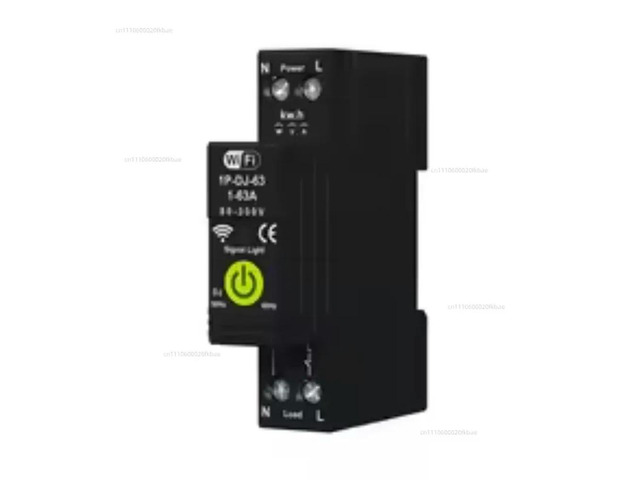 circuit breaker 63A meter 1P switch mobile phone remote control timing leakage protection