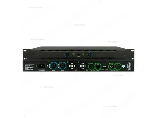 Professional digital power amplifier dual channel high pure power amplifier bar stage wedding performance power amplifier