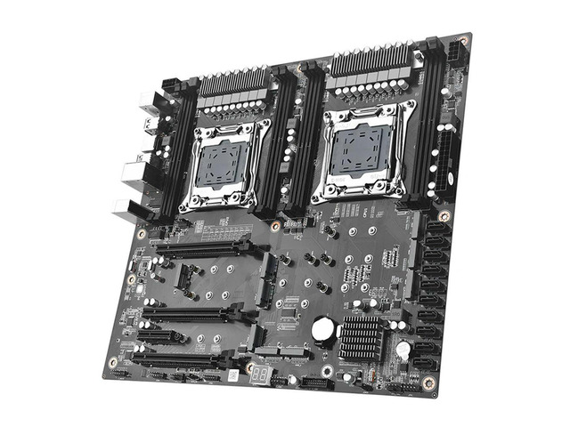 X99 D4 Dual Pro Motherboard Socket Lga 2011-3 Motherboard 10 Sata Port For Chia X99 Placa Mae Support Xeon V3/v4 Processor